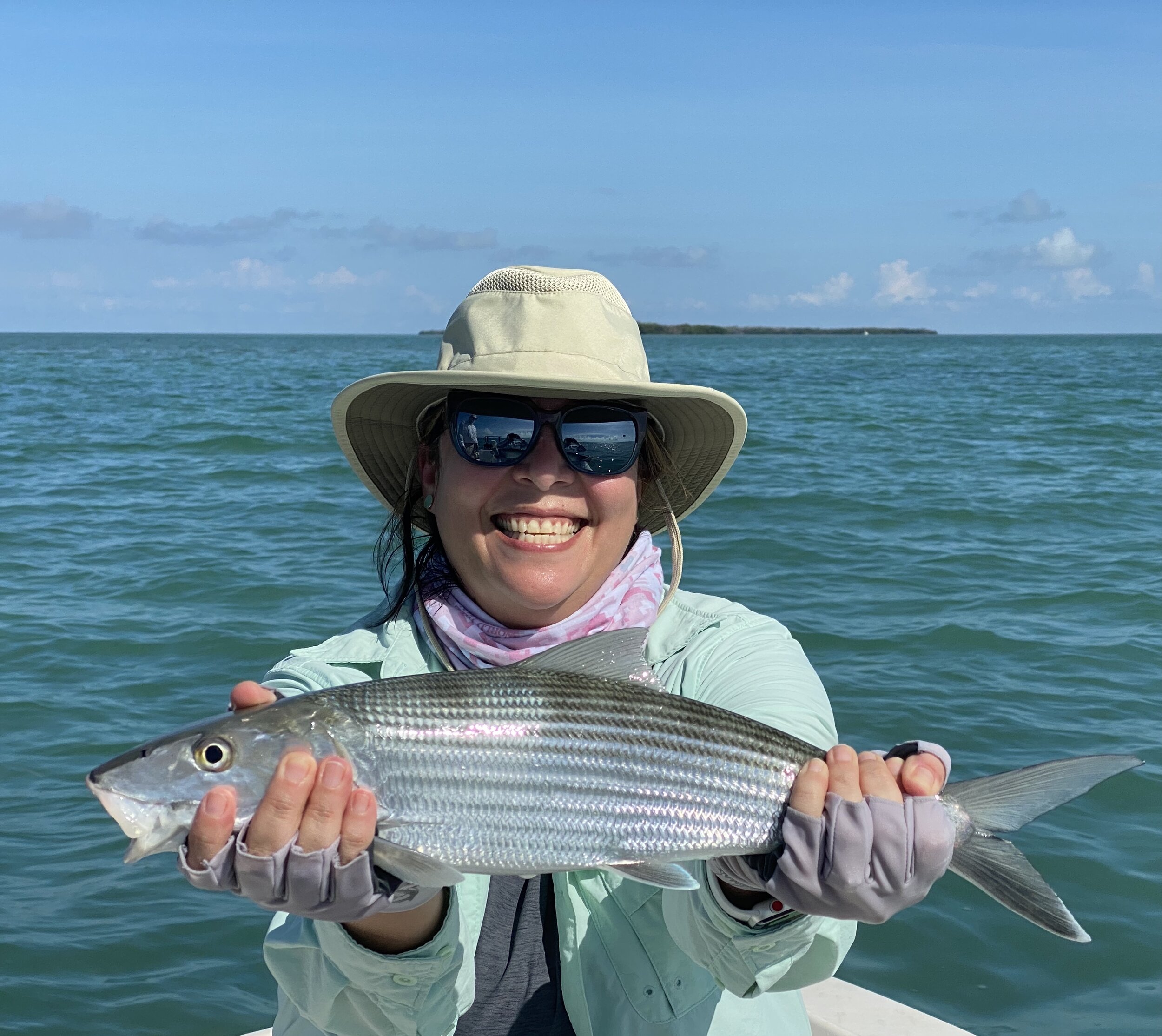In her spare time, Vivian loves to spend her time fishing and exploring Florida Bay!